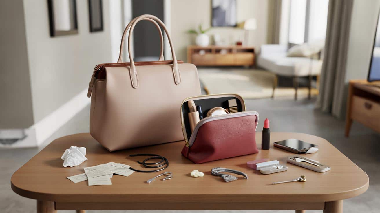 Jak uniknąć chaosu w torebce dzięki jednej małej kosmetyczce
