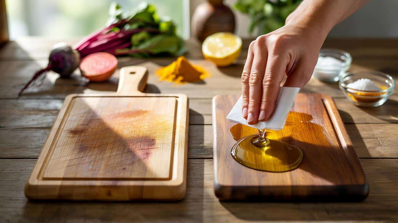 Jak uratować drewnianą deskę do krojenia jednym kuchennym składnikiem