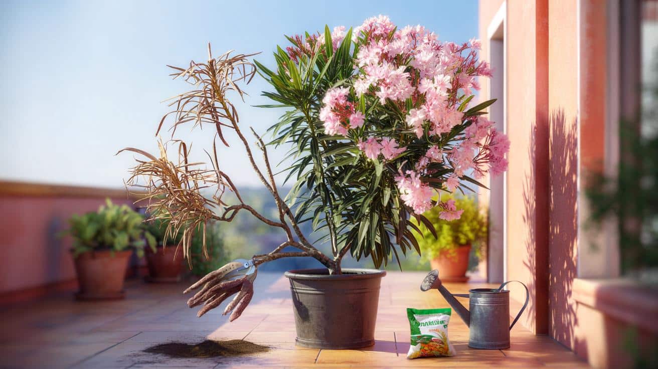 Jak uratować oleander po zimie i znów mieć morze kwiatów