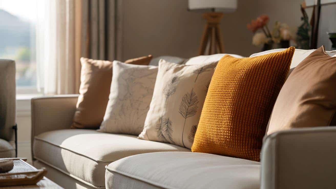 Jak ustawić poduszki na kanapie: prosta zasada 3-2-1, która robi efekt „wow”