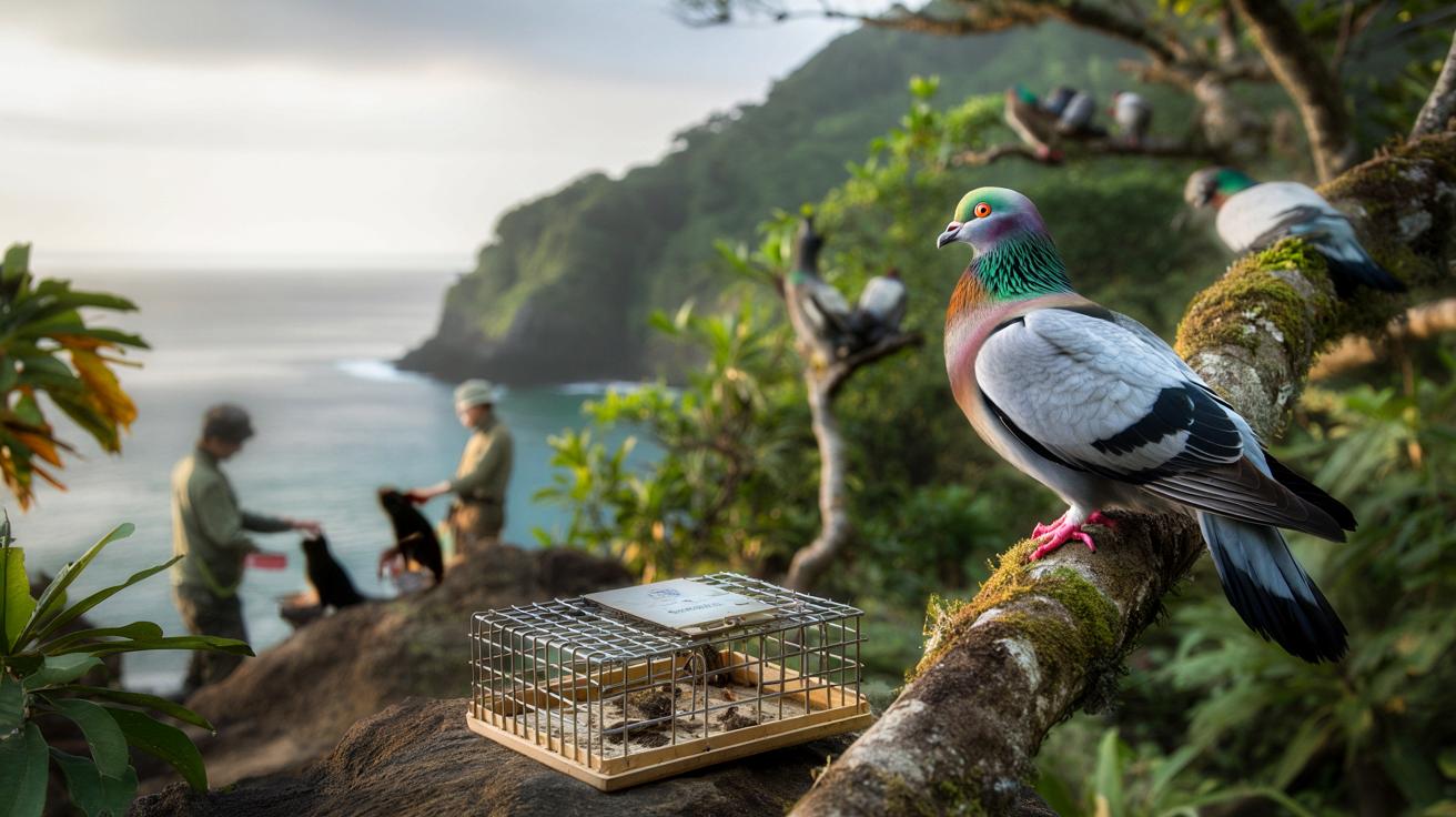 Jak usunięcie 131 kotów uratowało rzadkiego ptaka z japońskich wysp