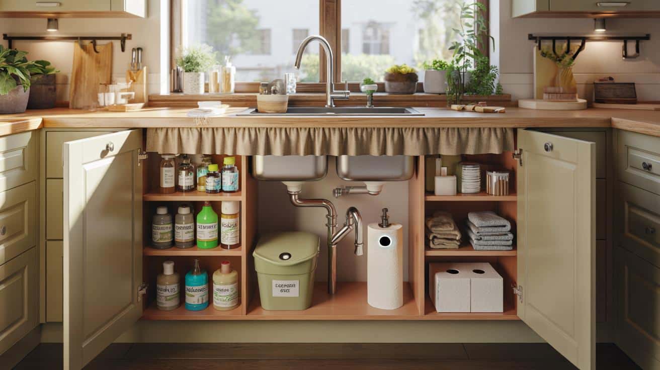 Jak w 2026 sprytnie ogarnąć bałagan pod zlewem w kuchni