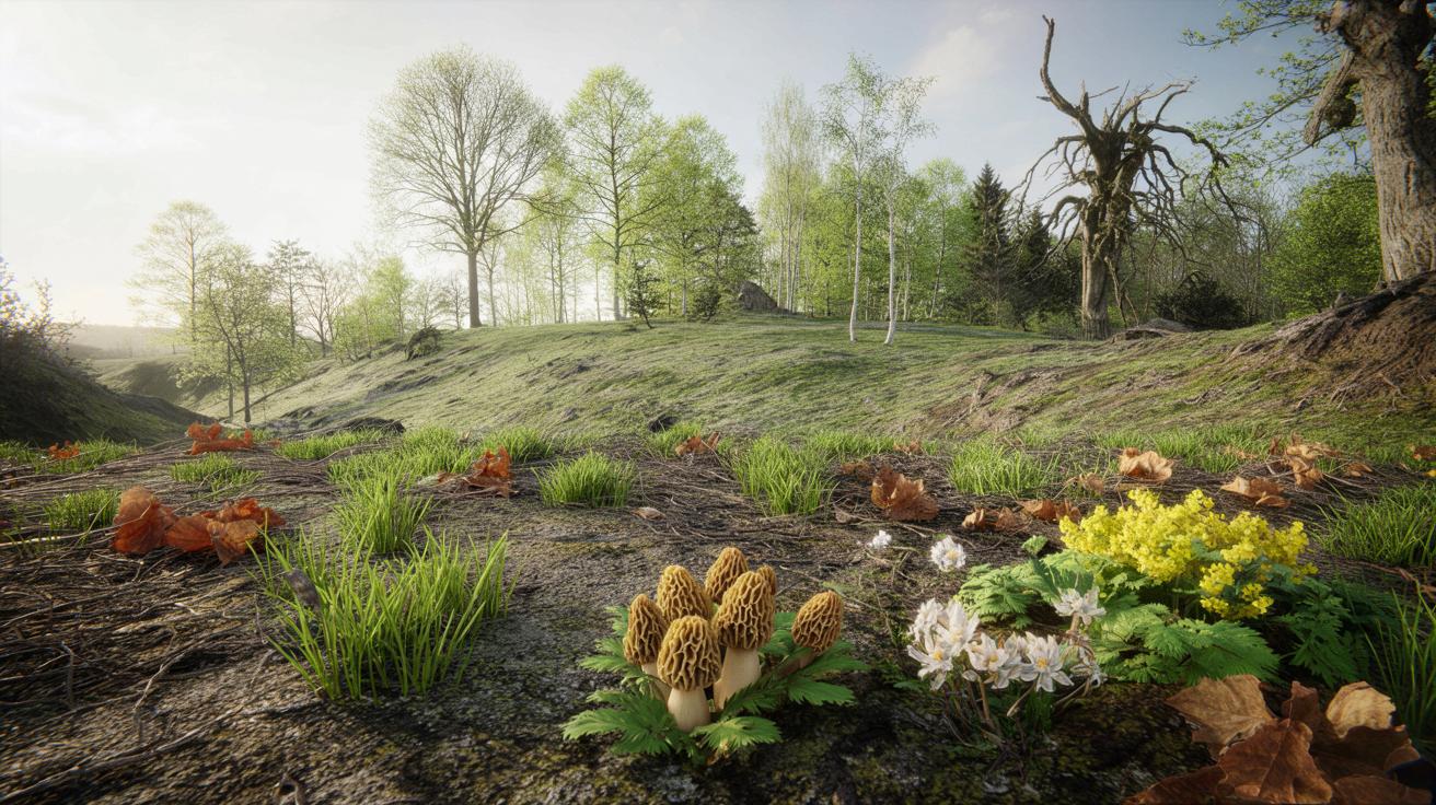 Jak w marcu szybko namierzyć idealne miejsce na smardze