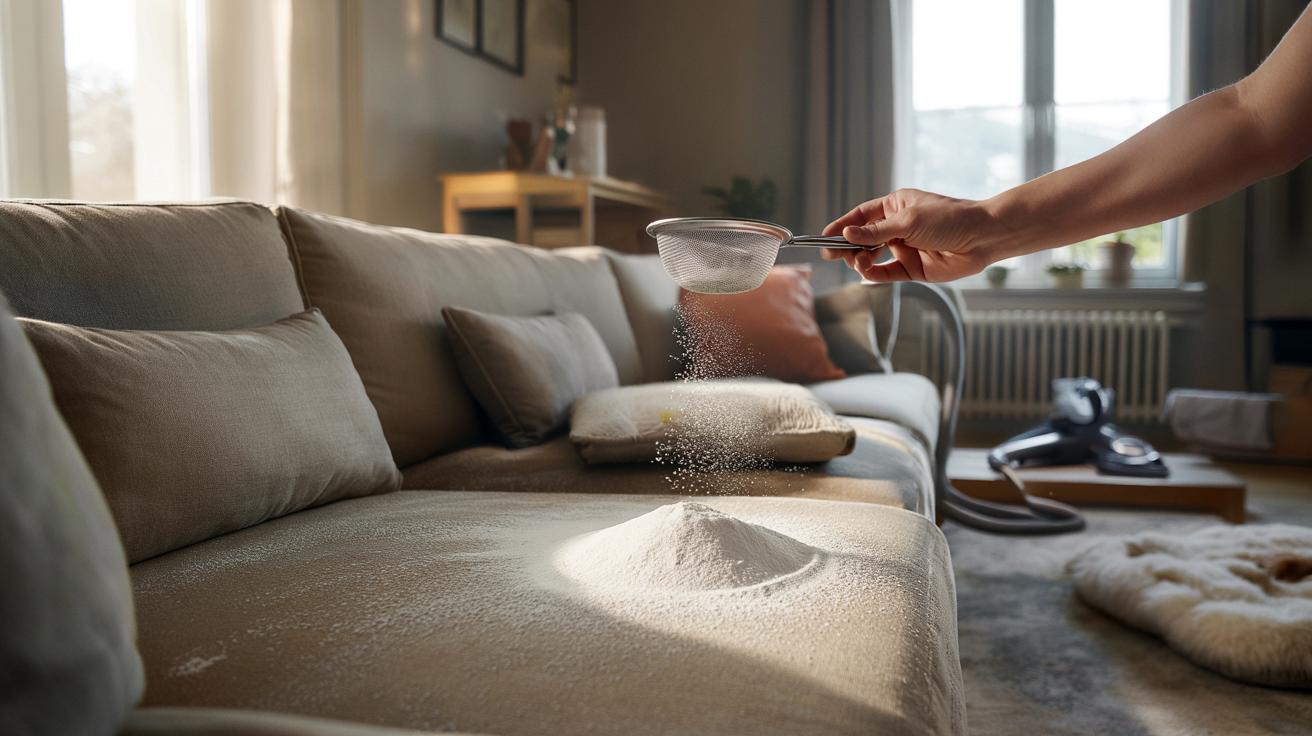 Jak w pół godziny pozbyć się brzydkiego zapachu z kanapy jednym prostym trikiem