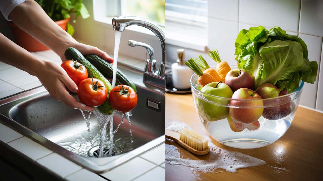 Jak większość z nas myje warzywa w sposób który nie usuwa pestycydów