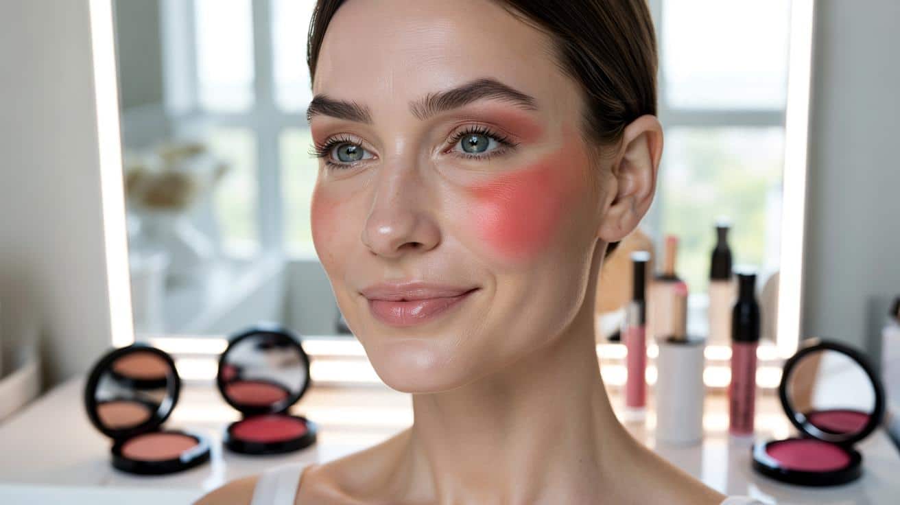 Jak wybrać odcień różu do policzków żeby wyglądać zdrowiej a nie jak po intensywnym wysiłku