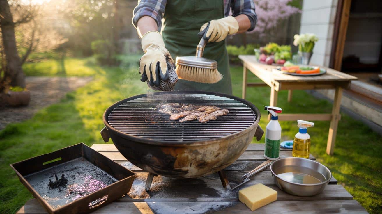 Jak wyczyścić grill z ostatniego sezonu żeby był gotowy na wiosnę