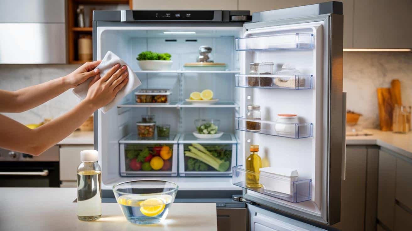 Jak wyczyścić lodówkę tak, aby przez długi czas nie pojawiał się w niej zapach