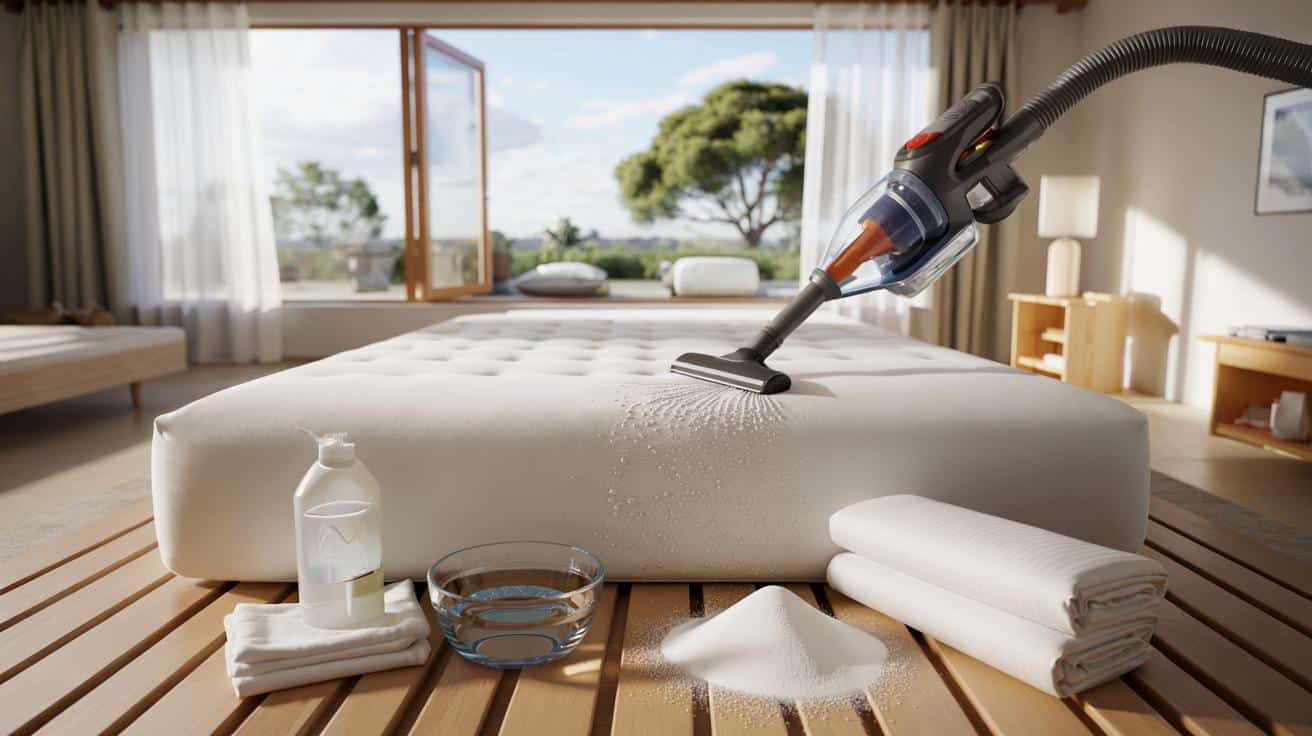 Jak wyczyścić materac krok po kroku i przedłużyć jego życie