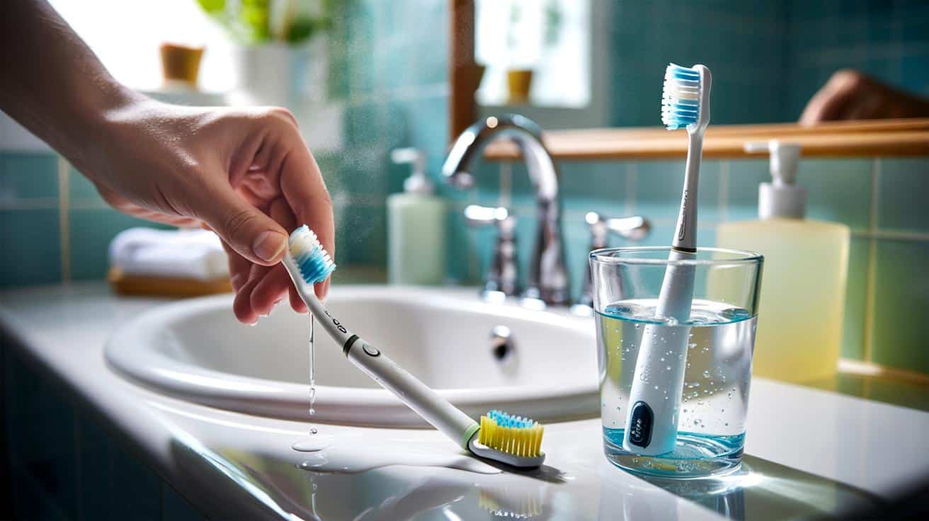 Jak wyczyścić szczoteczkę do zębów elektrycznej głowicy bez zarazków