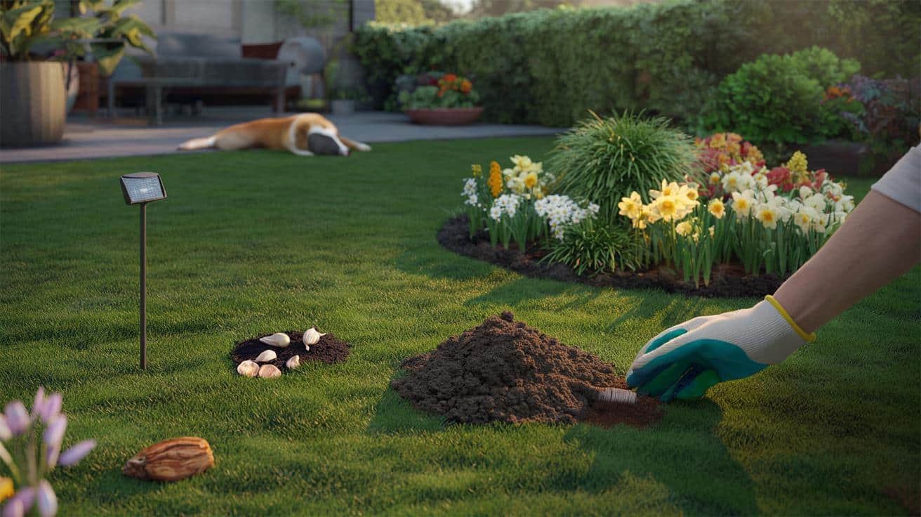 Jak wygonić krety z ogrodu bez okrucieństwa: 3 sprytne sposoby