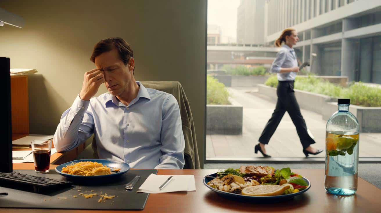 Jak wygonić senność po obiedzie w 10 minut: prosty trik na restart mózgu