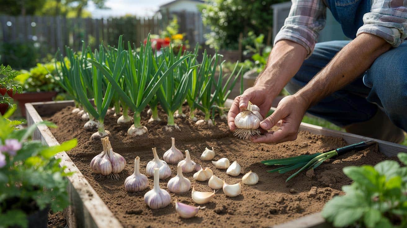 Jak wykorzystać zwykły czosnek z marketu, żeby mieć pełne grządki