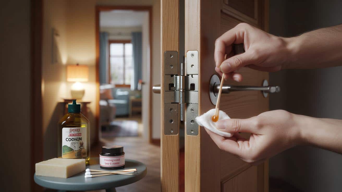 Jak wyregulować drzwi które skrzypią bez kupowania żadnych produktów