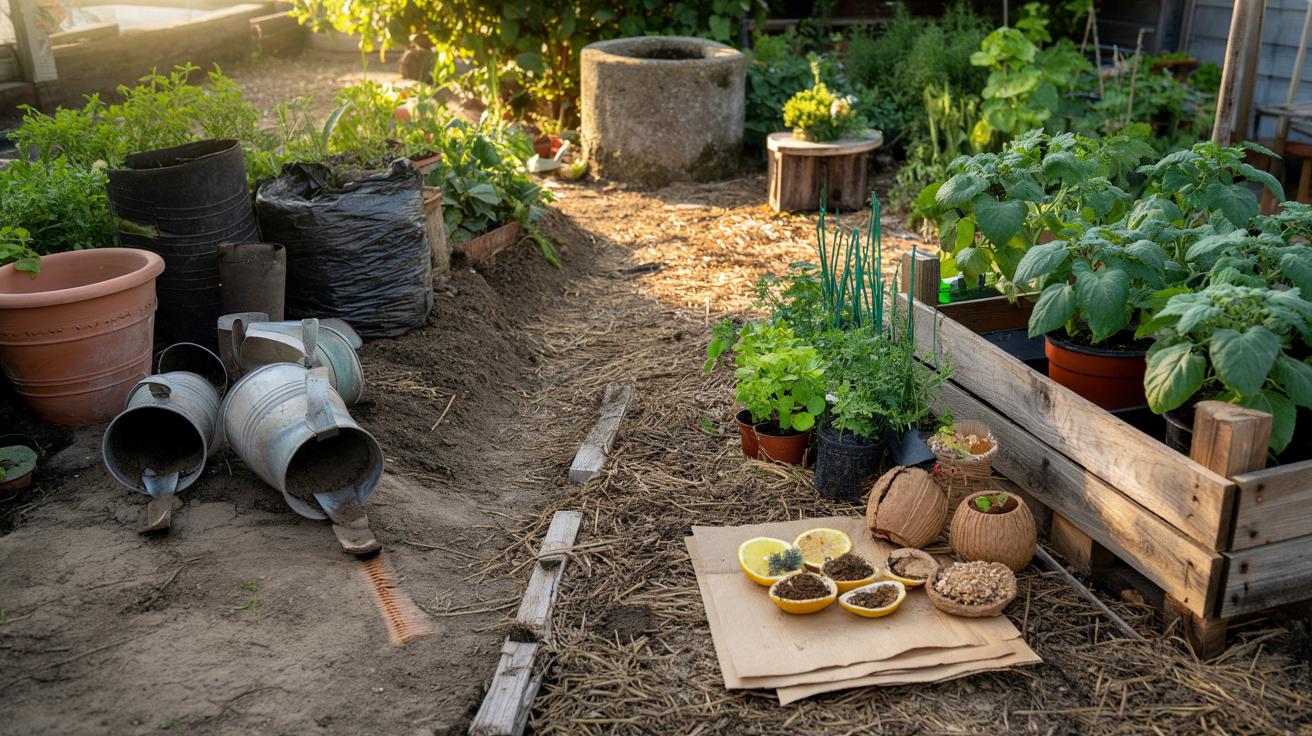 Jak wyrzuciłem plastik z ogrodu i warzywnika, nie wyrzucając nic do kosza