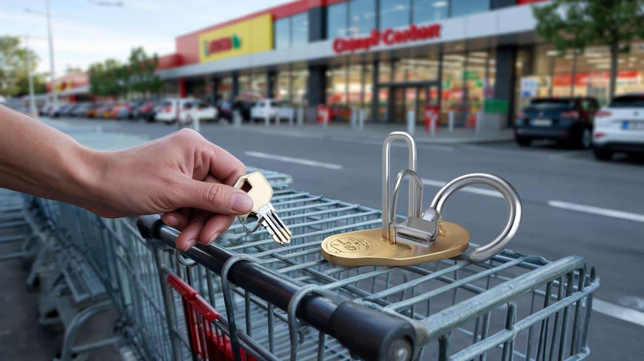 Jak wziąć wózek w markecie bez monety? Proste triki, które ratują zakupy
