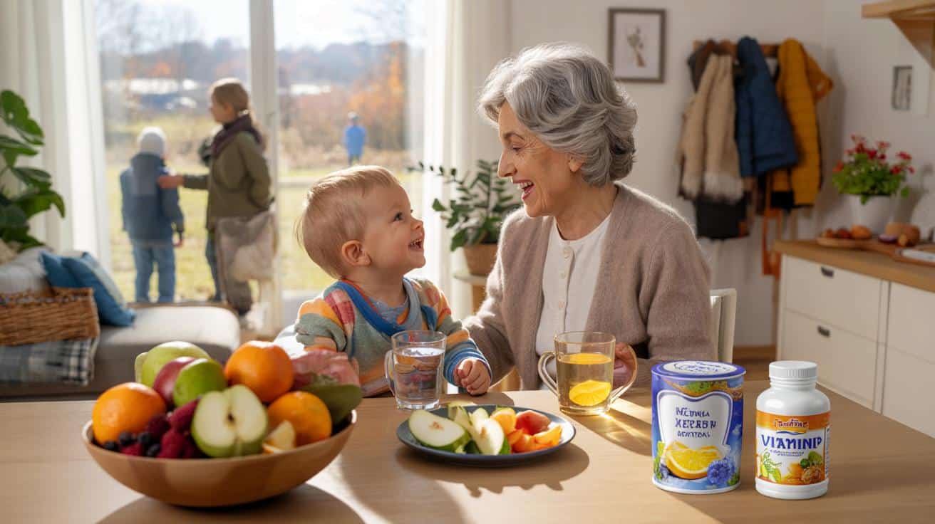 Jak wzmocnić odporność wnuka i babci przed sezonem infekcji