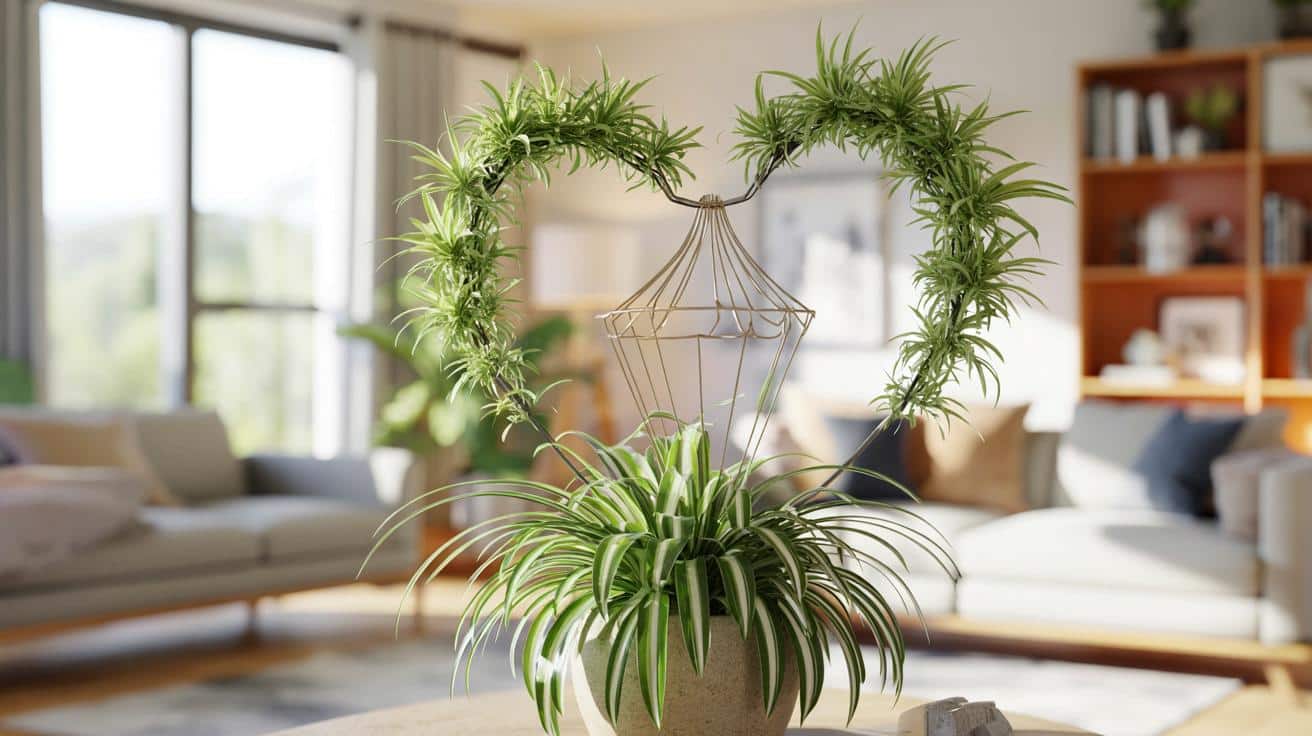 Jak z banalnej rośliny doniczkowej zrobić żywą rzeźbę z liści