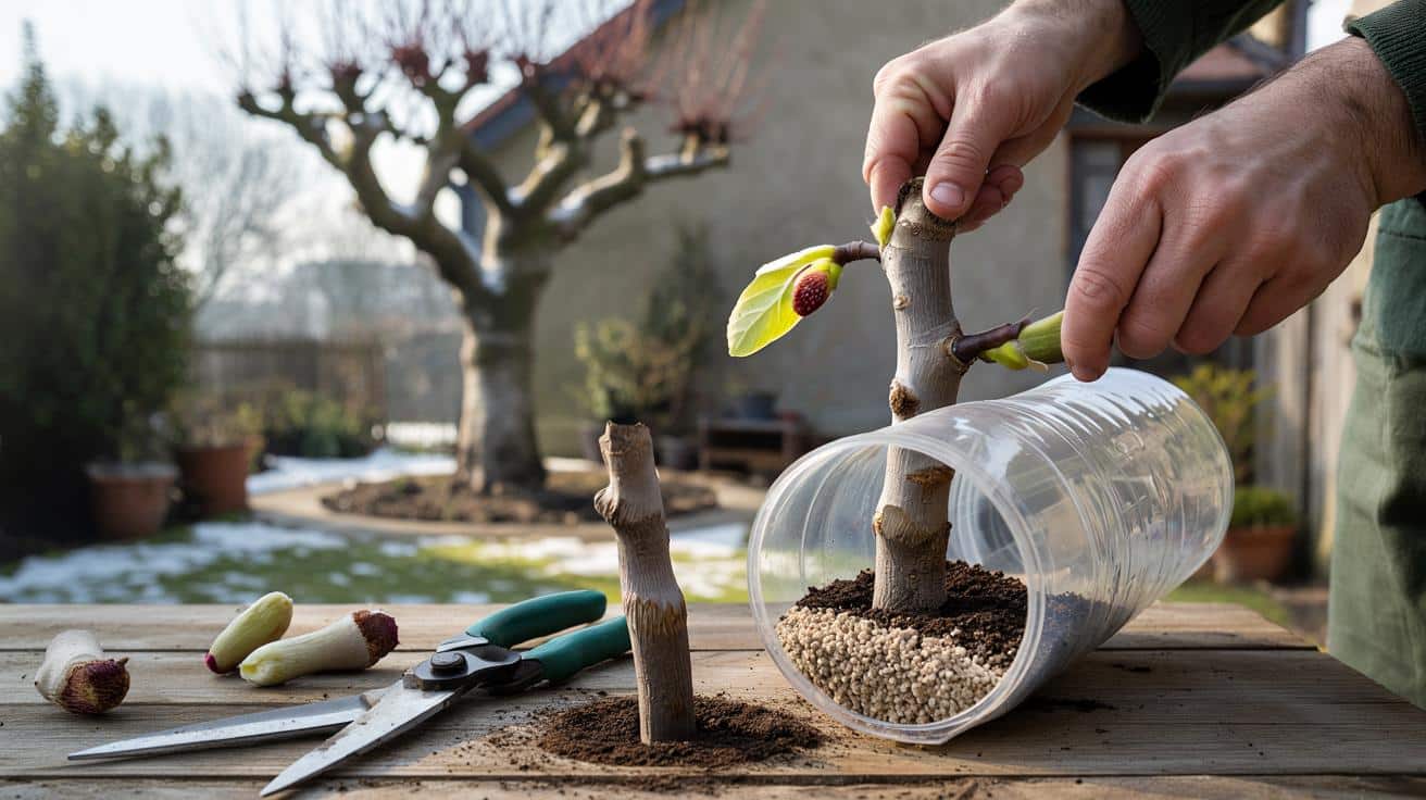 Jak z jednej gałęzi zrobić drugi figowiec za darmo w końcówce zimy