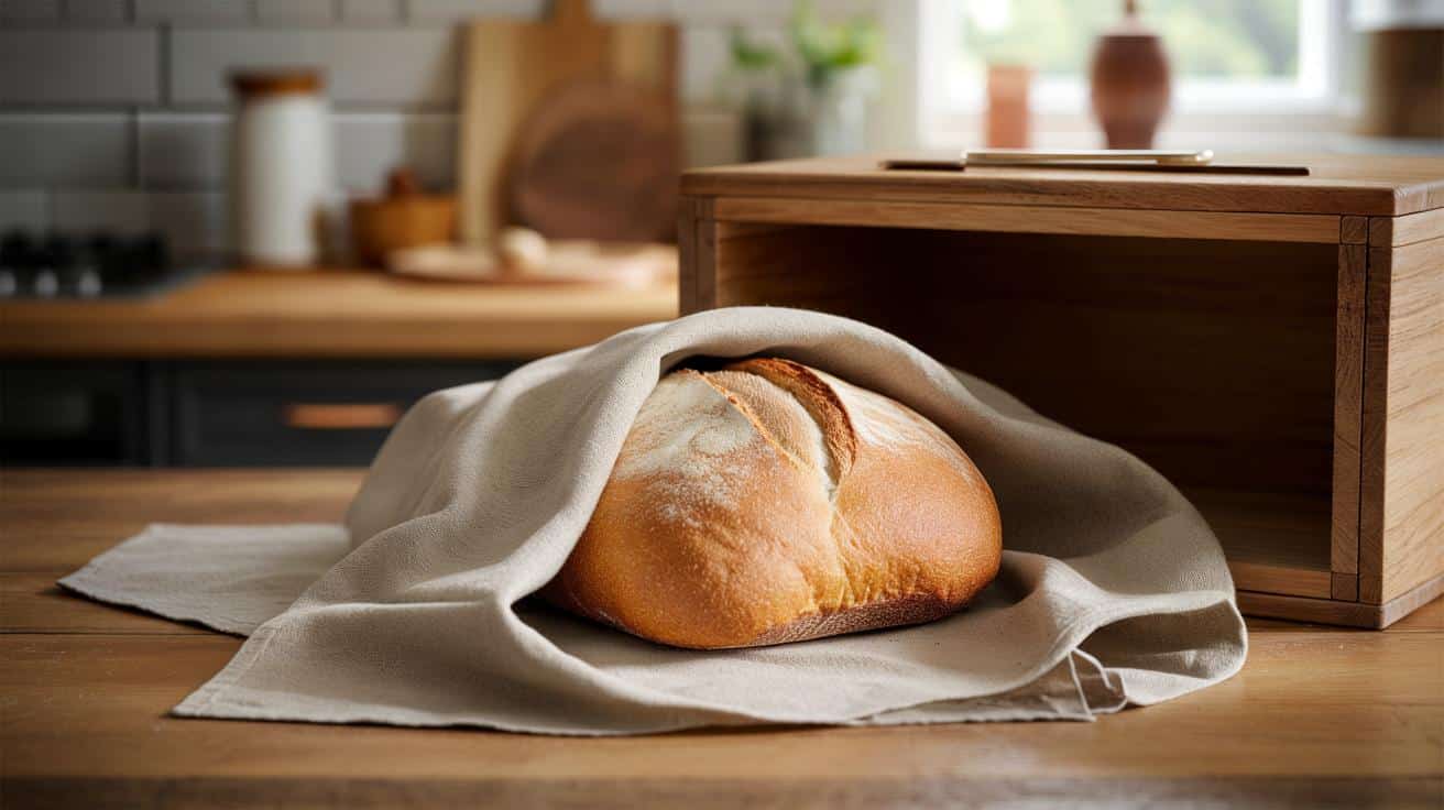 Jak zawinąć chleb, żeby długo był świeży (bez folii i lodówki)