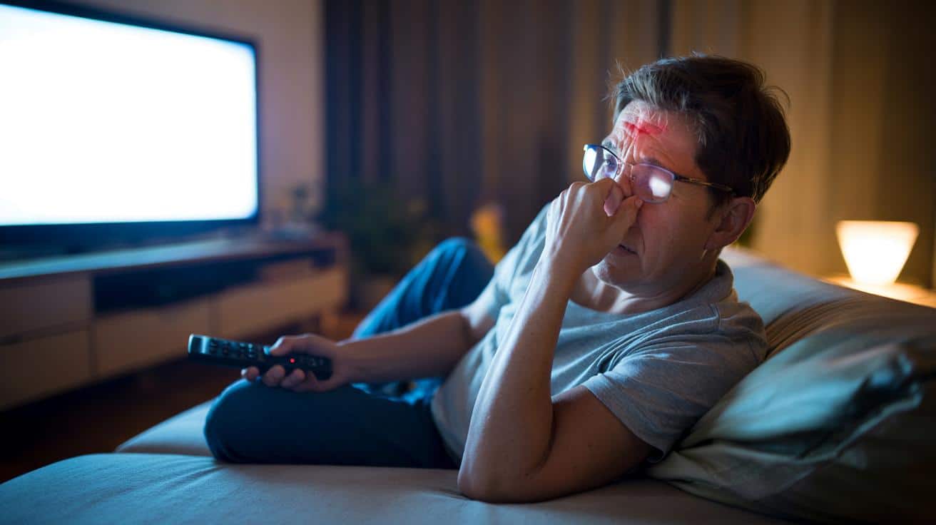 Jak zła pozycja podczas oglądania telewizji stopniowo niszczy twój wzrok