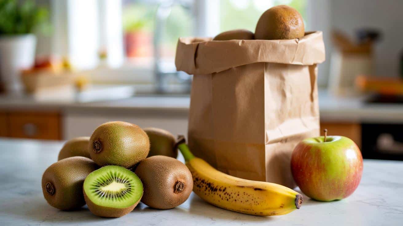 Jak zmiękczyć twarde kiwi w 24 godziny? Prosty trik z papierową torbą