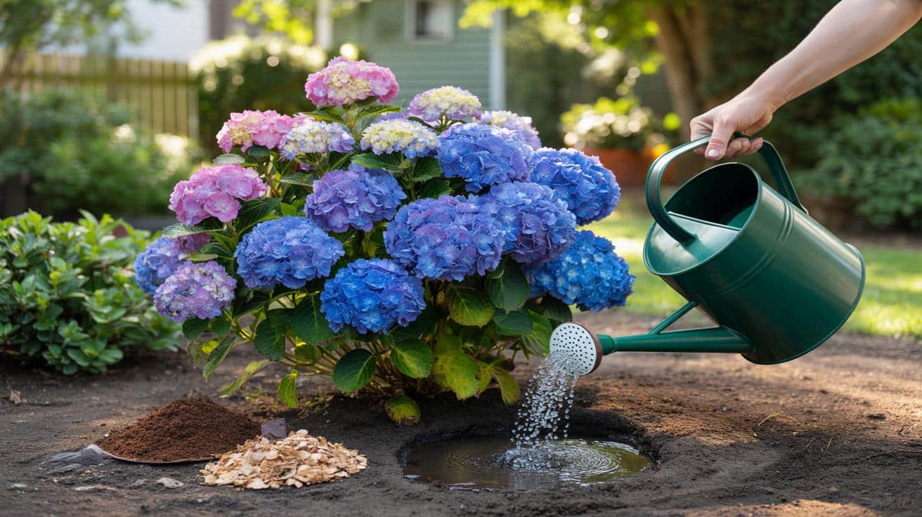 Jak zmienić hortensje na intensywnie niebieskie do lata prostym domowym sposobem