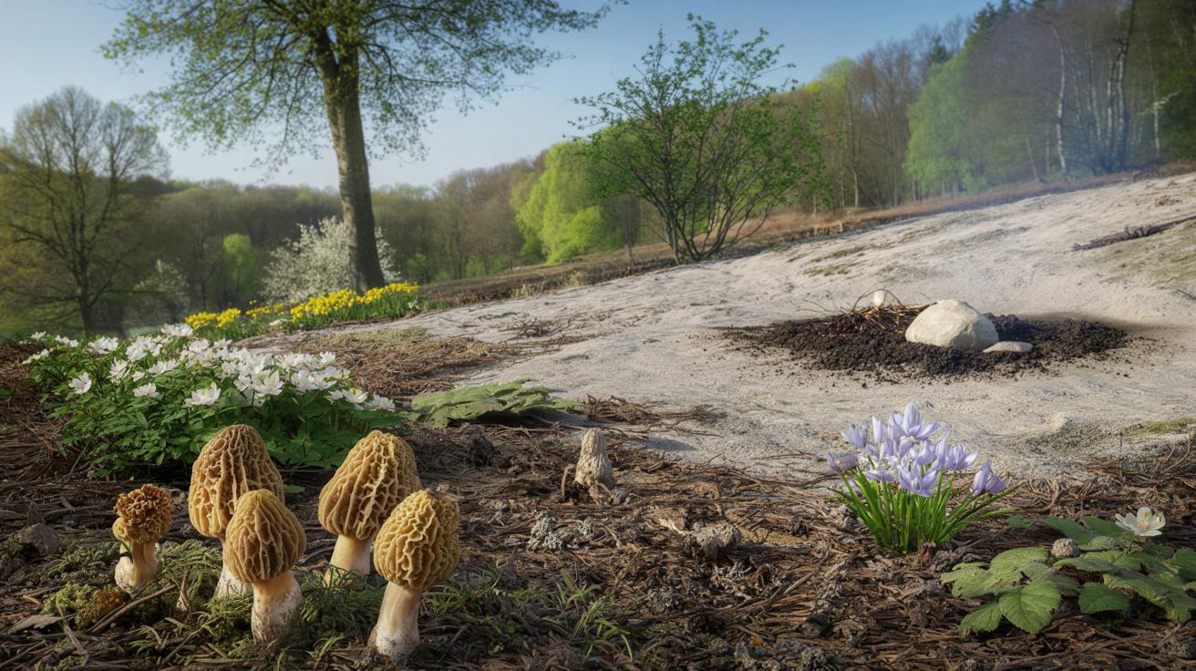 Jak znaleźć idealne miejsce na smardze już na początku wiosny