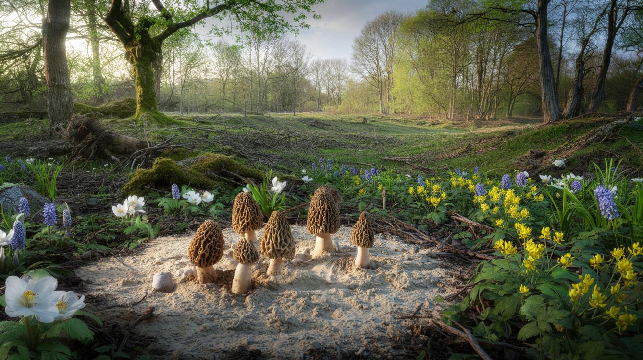 Jak znaleźć swoje miejsce na smardze już w marcu: prosty terenowy trik