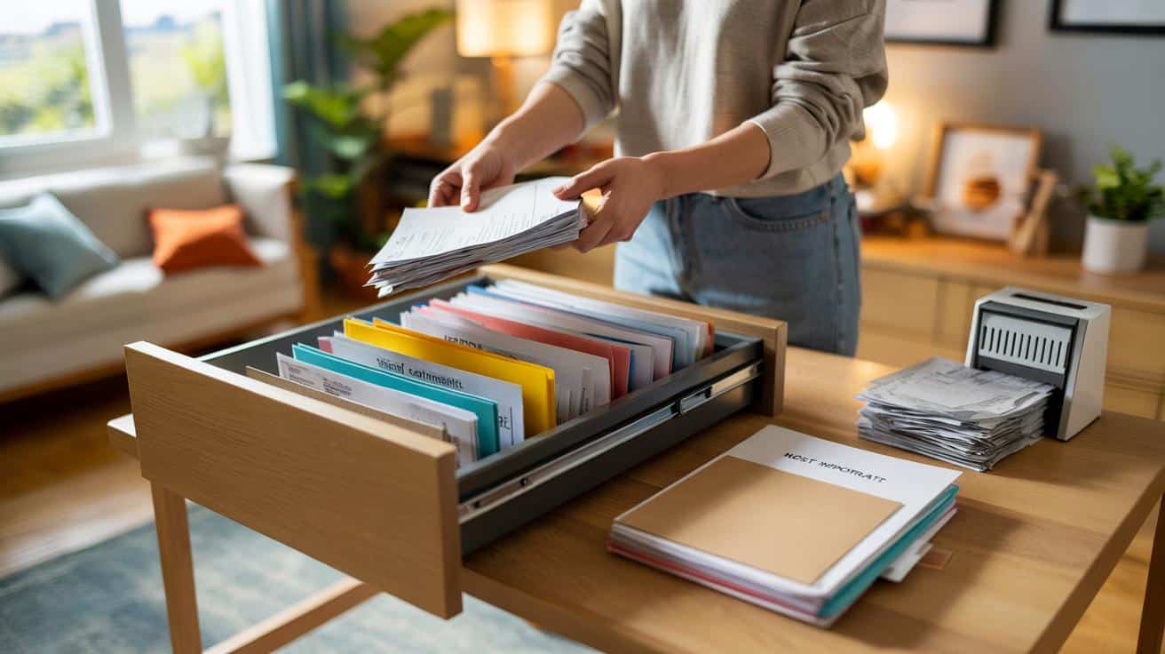Jak zorganizować szufladę z dokumentami raz na zawsze