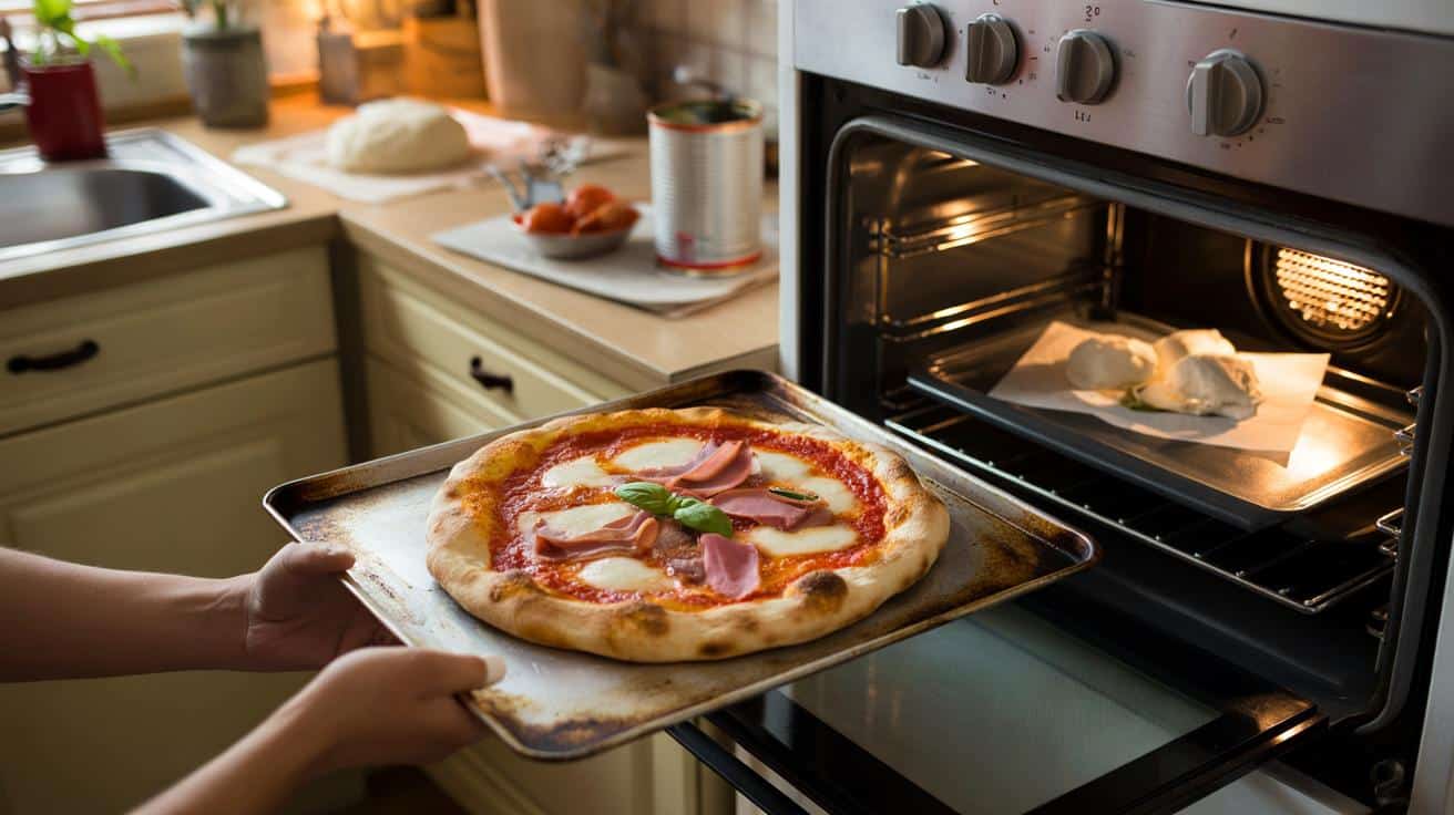 Jak zrobić domową pizzę z chrupiącym spodem bez kamienia do pieczenia