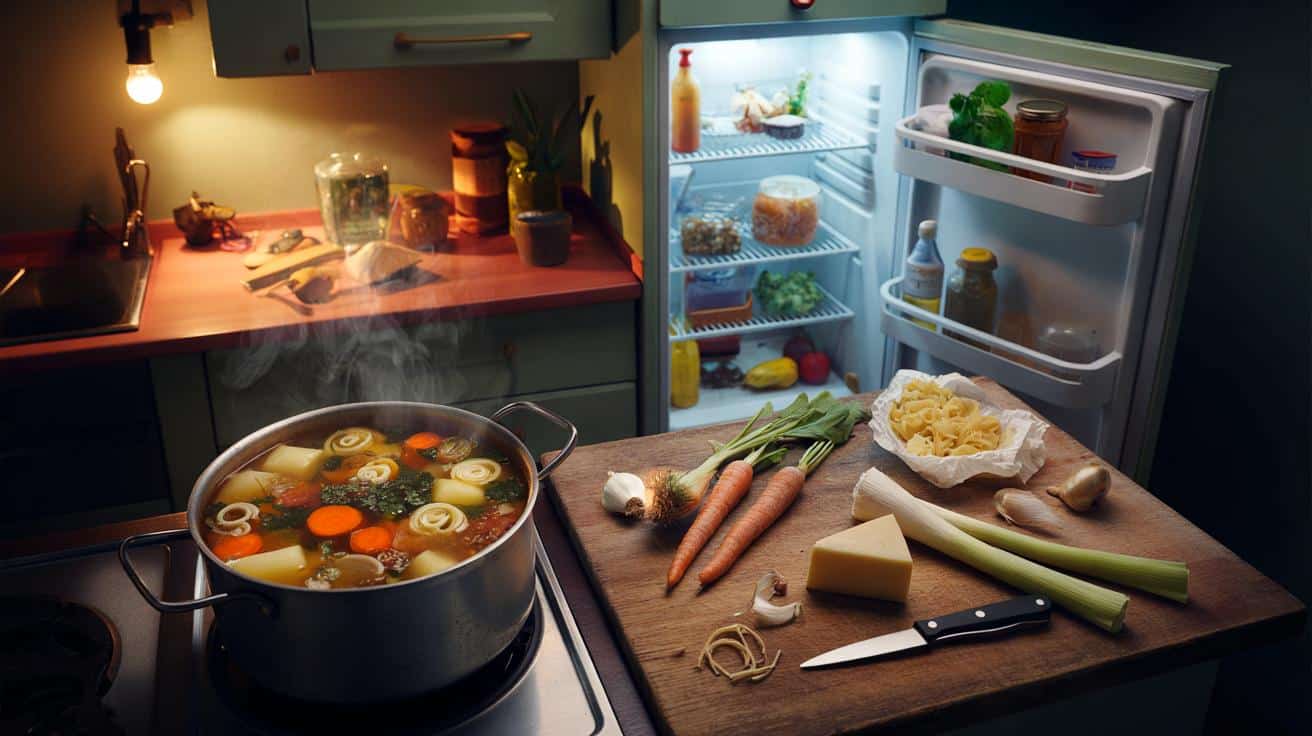 Jak zrobić szybką zupę z tego, co zostało w lodówce pod koniec tygodnia