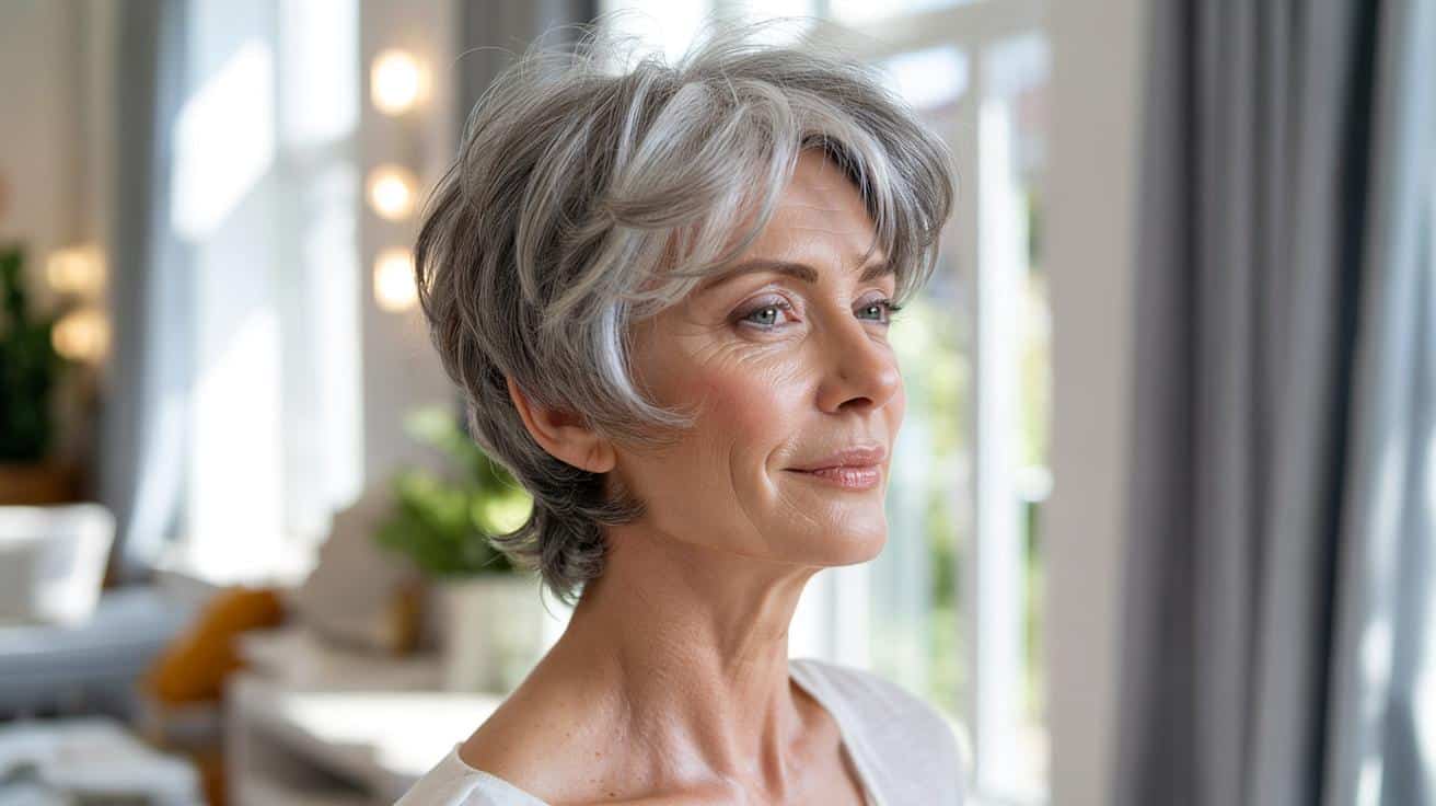 Jaką długość włosów wybrać po 60., żeby siwizna naprawdę odmładzała