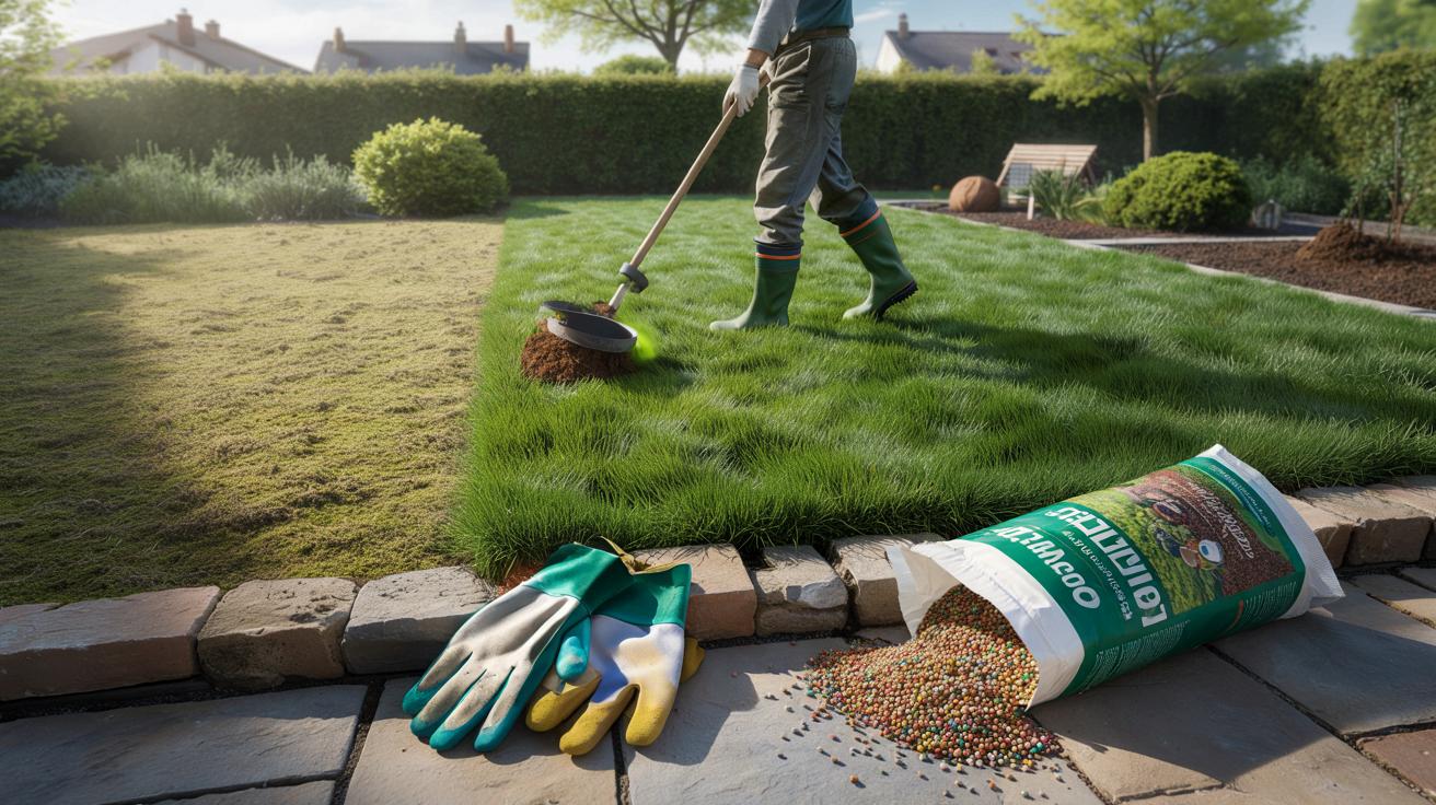 Jaki nawóz na trawnik po zimie? Prosty plan na gęstą zieleń na wiosnę