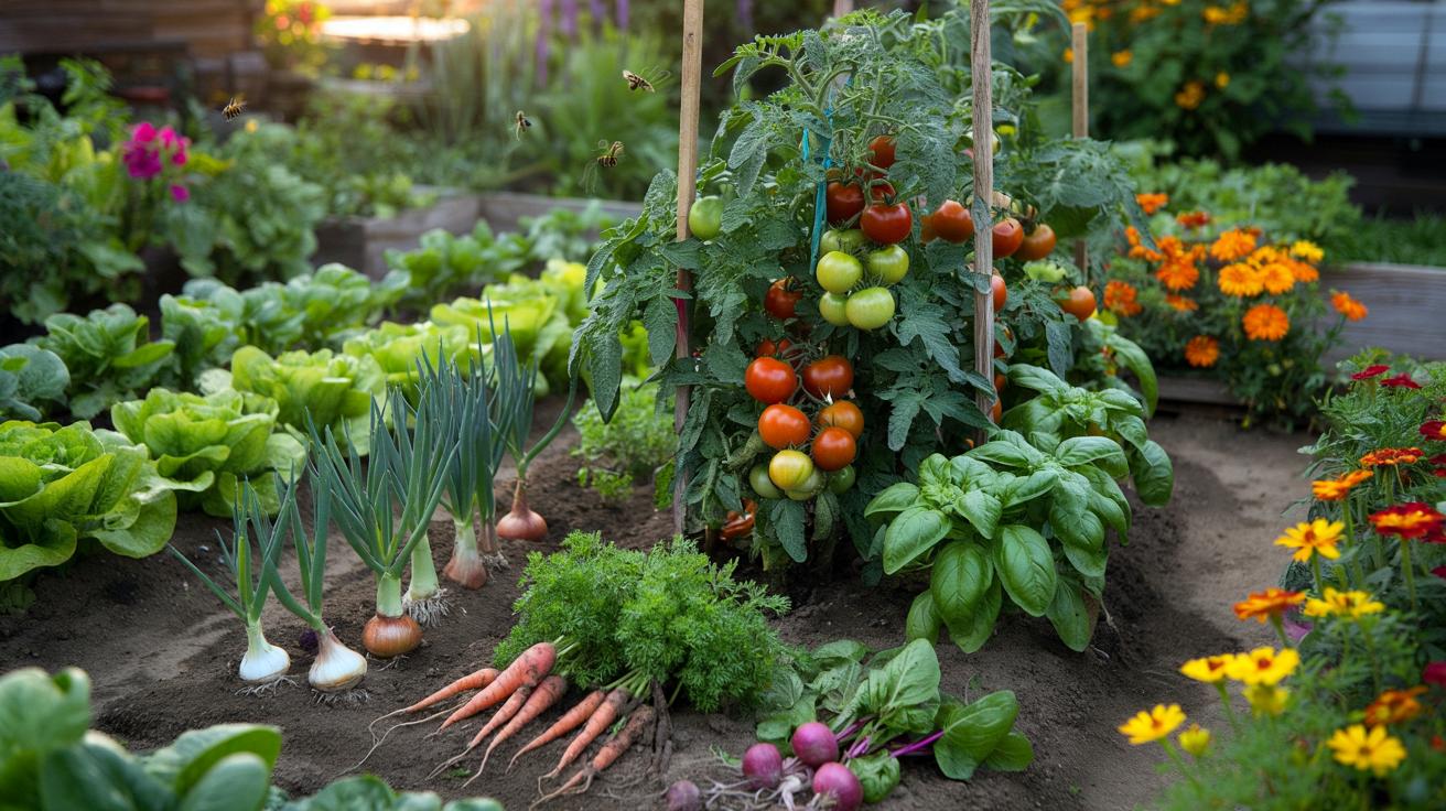 Jakie warzywa posadzić obok pomidorów, żeby rosły szybciej i zdrowiej
