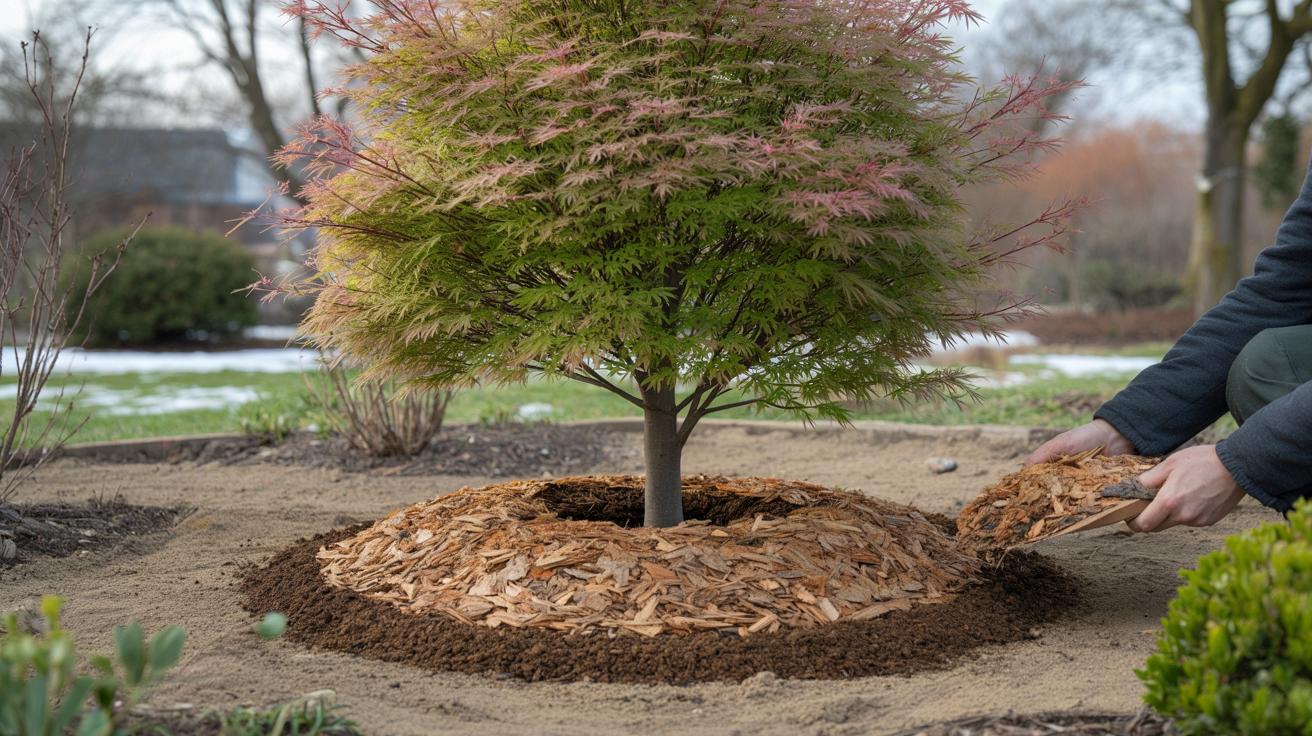 Japoński klon w marcu: jeden prosty zabieg, który odmienia jego kondycję