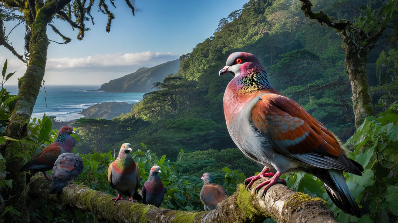 Japońskie wyspy bez kotów. Rzadki gołąb wraca w spektakularny sposób
