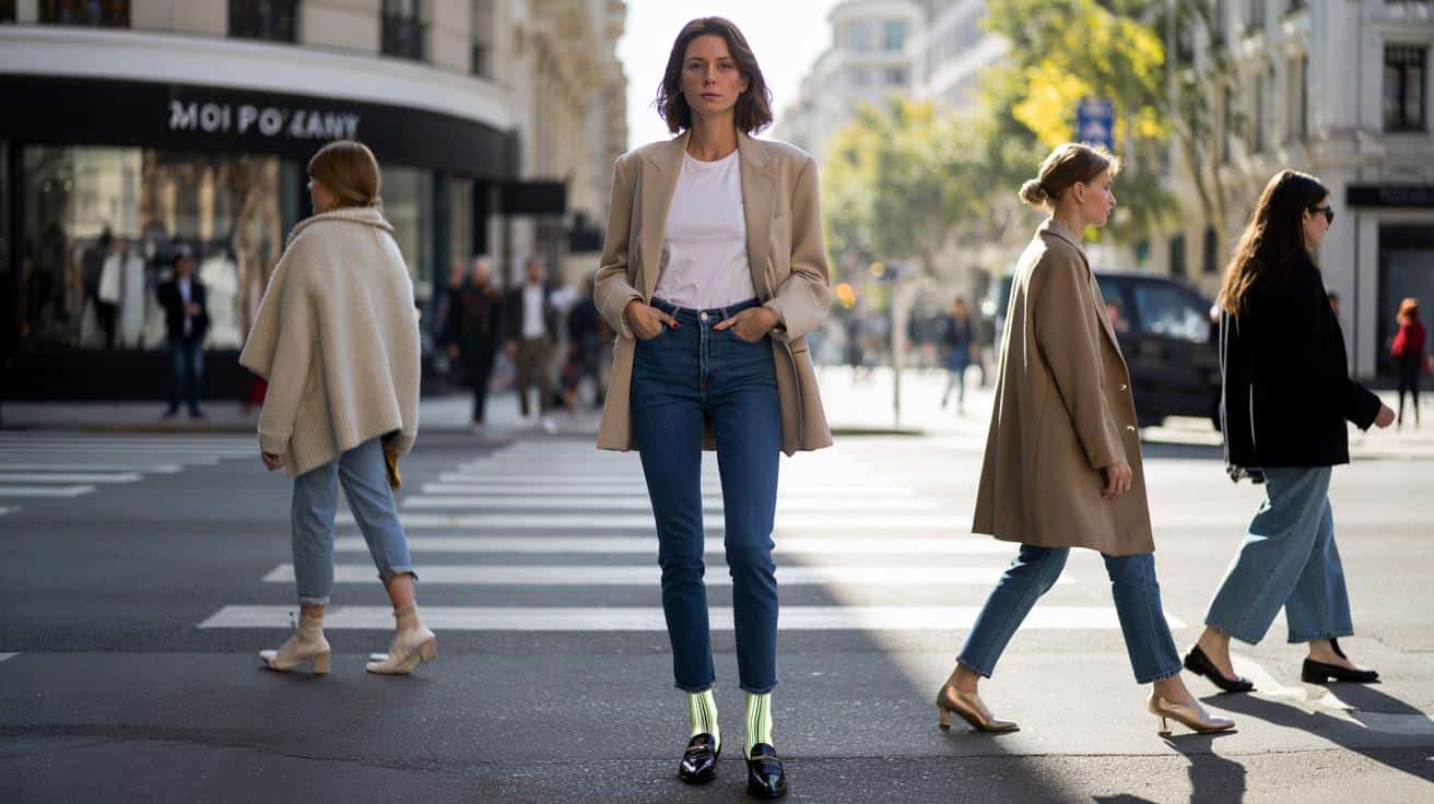 Jeans rurki wracają w 2026. Tak teraz noszą je projektanci