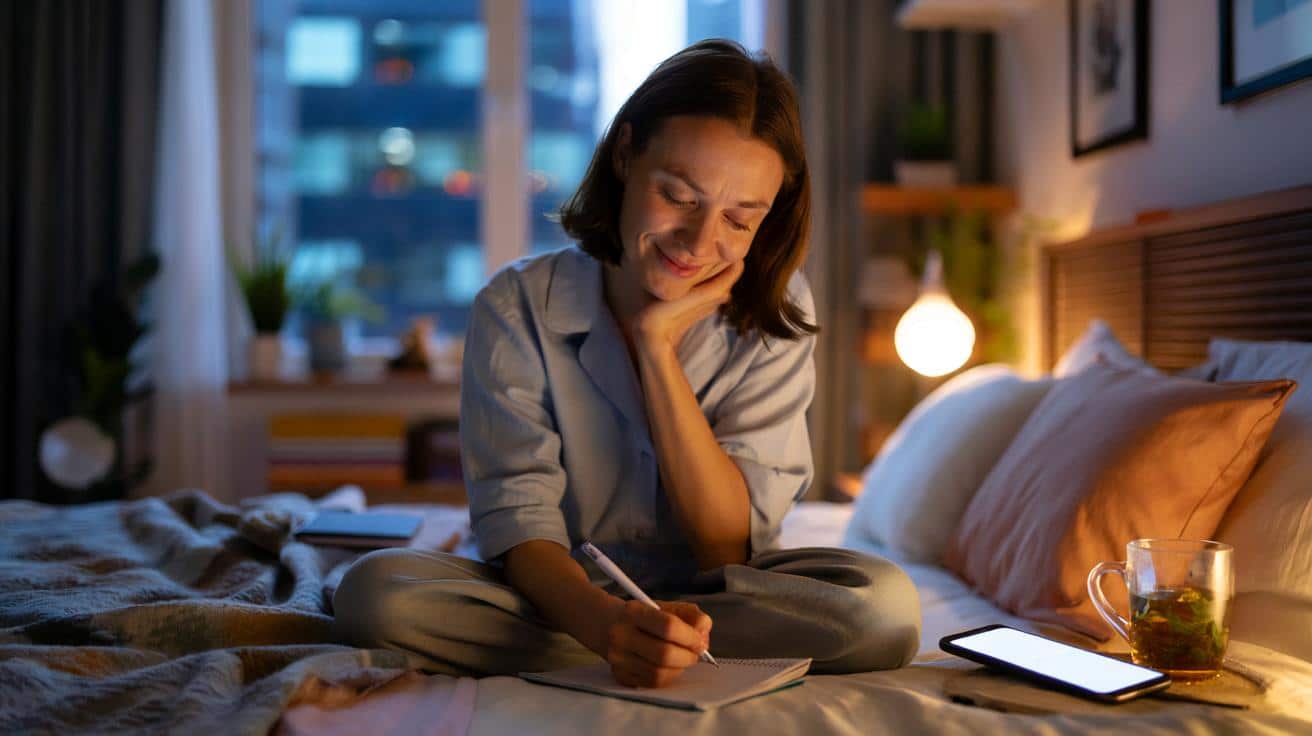 Jeden gest który robią szczęśliwi ludzie przed snem