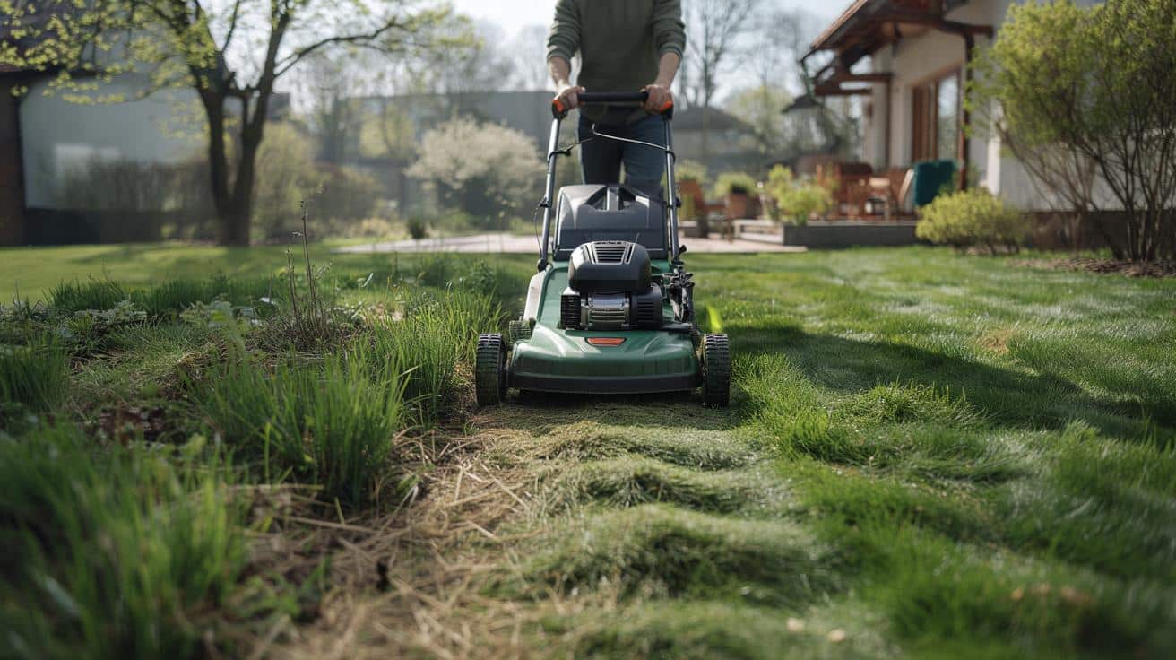 Jeden marcowy zabieg na trawniku. Zrób go raz, latem masz dywan