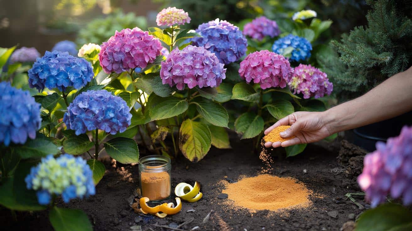 Jeden odpadek z kuchni, który spektakularnie wzmacnia hortensje i ich kwiaty
