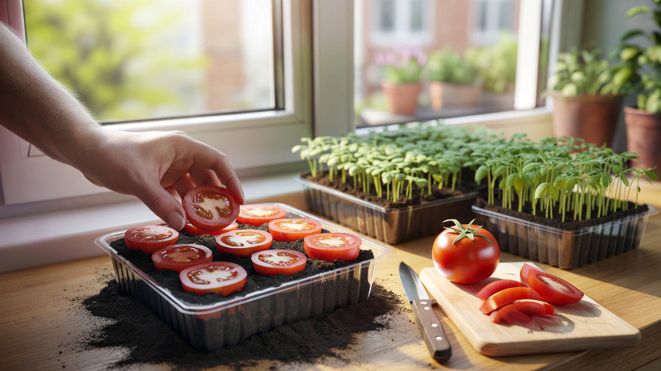 Jeden pomidor z dyskontu, dziesiątki sadzonek: prosty trik na wiosnę