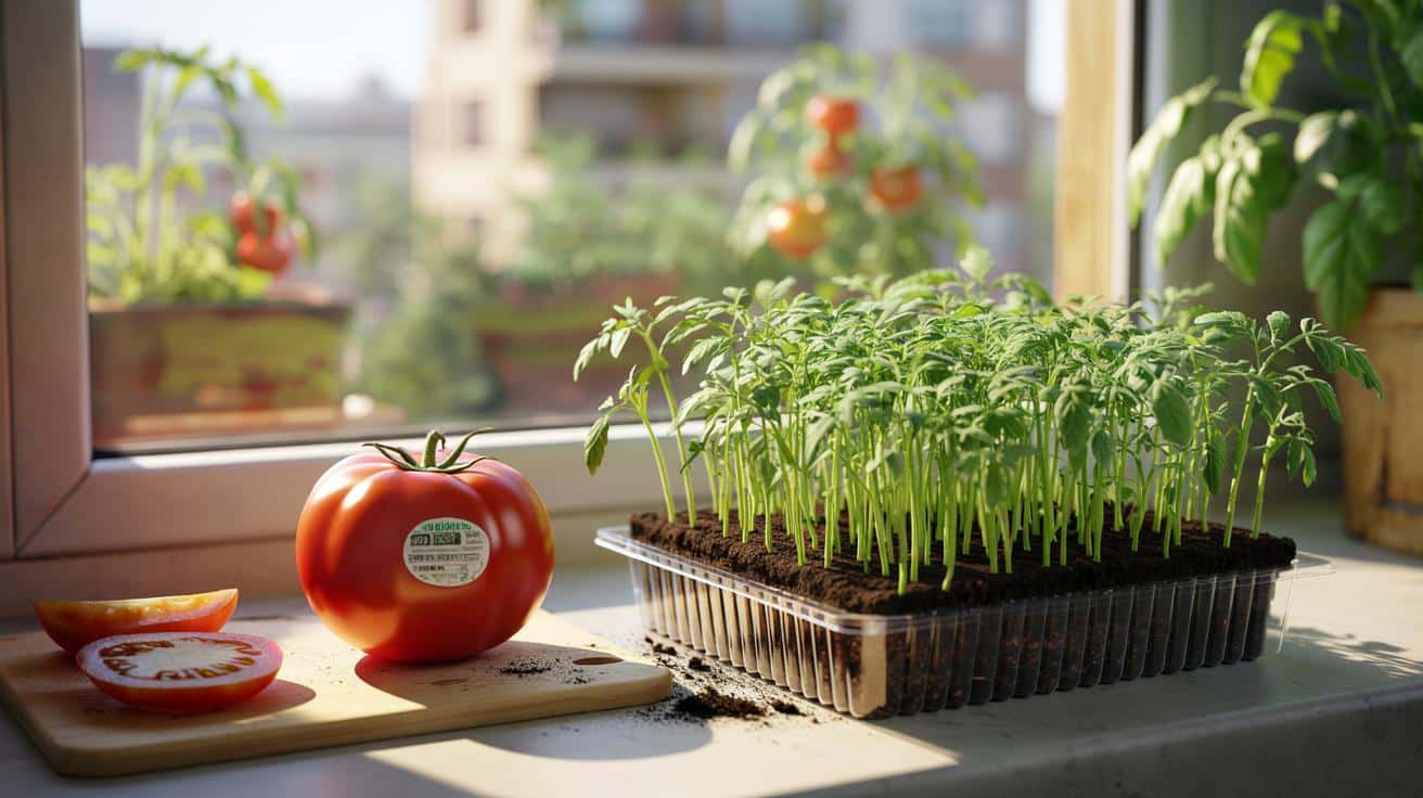 Jeden pomidor z marketu, dziesiątki sadzonek za darmo tej wiosny