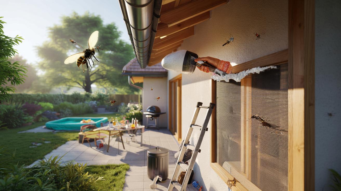 Jeden prosty nawyk uchroni dom przed plagą os w wakacje