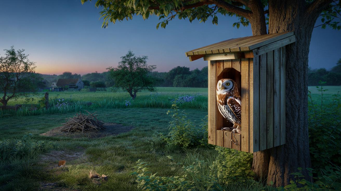 Jeden prosty trik, który realnie ratuje sowy w twoim ogrodzie