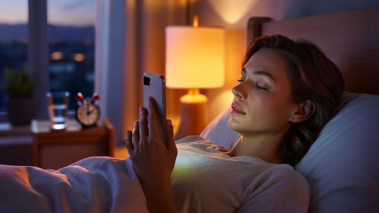 Jeden prosty trik w telefonie wieczorem, który odmieni twoje noce