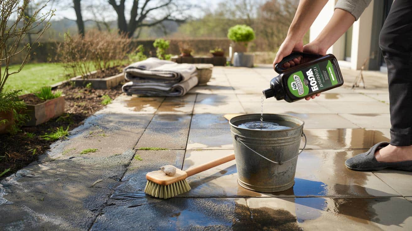 Jeden tani produkt, który odświeży taras po zimie lepiej niż Karcher