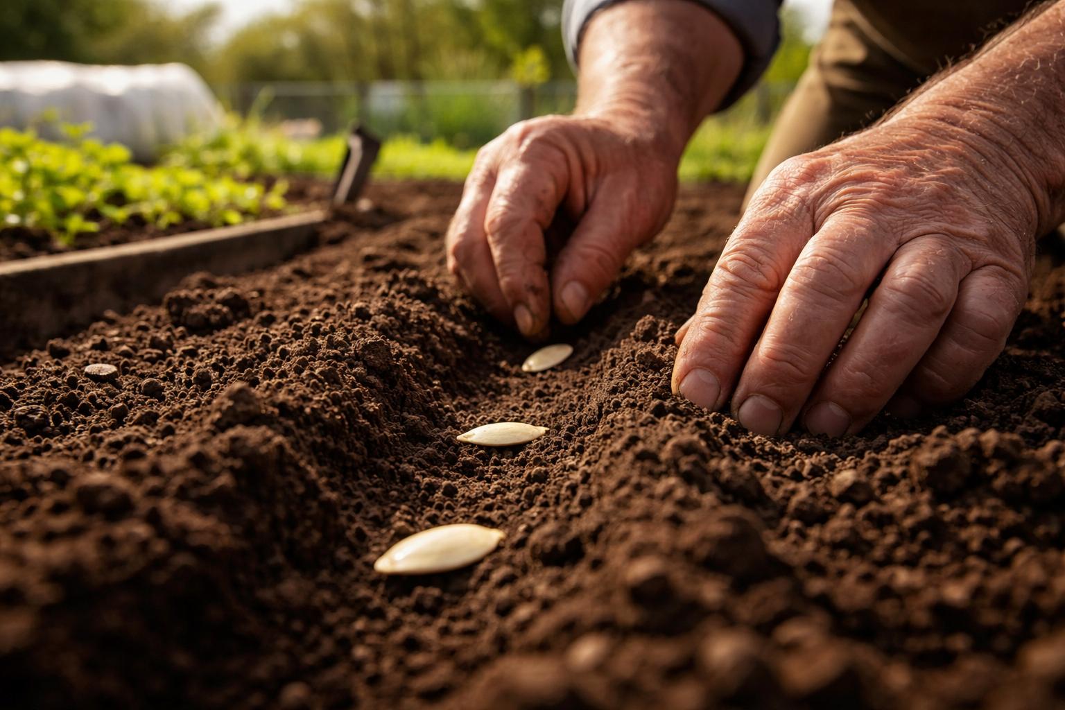 Jeden trik przy siewie cukinii, który starsi ogrodnicy znają od lat