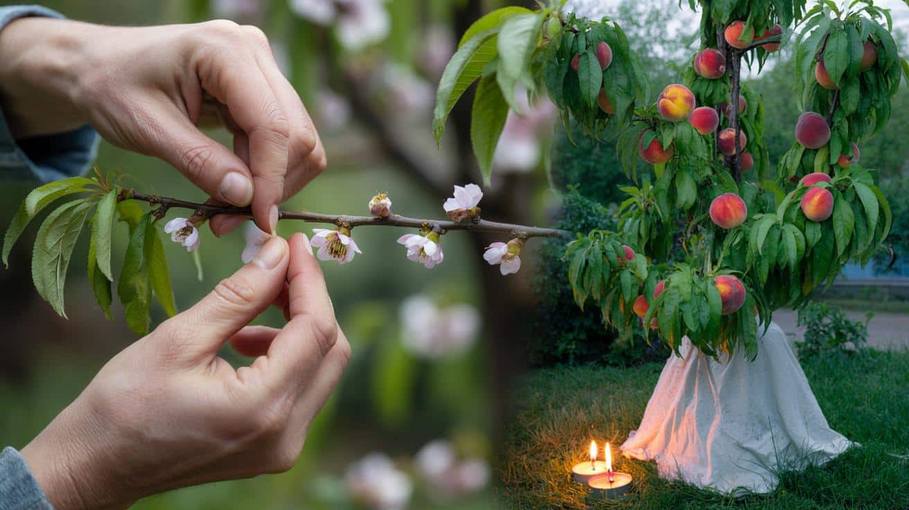 Jeden tydzień w kwietniu decyduje, czy zjesz własne brzoskwinie