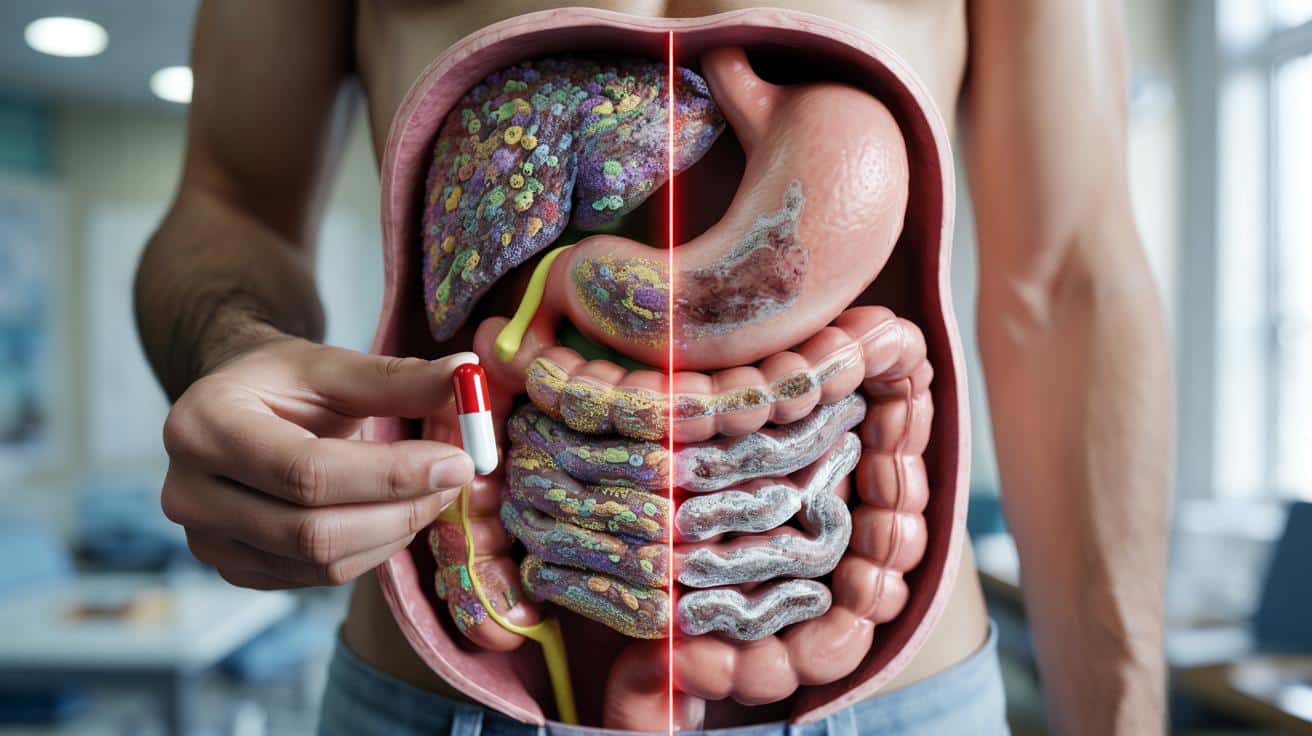 Jedna kuracja antybiotykiem, a jelita zmienione na lata. Nowe dane szokują